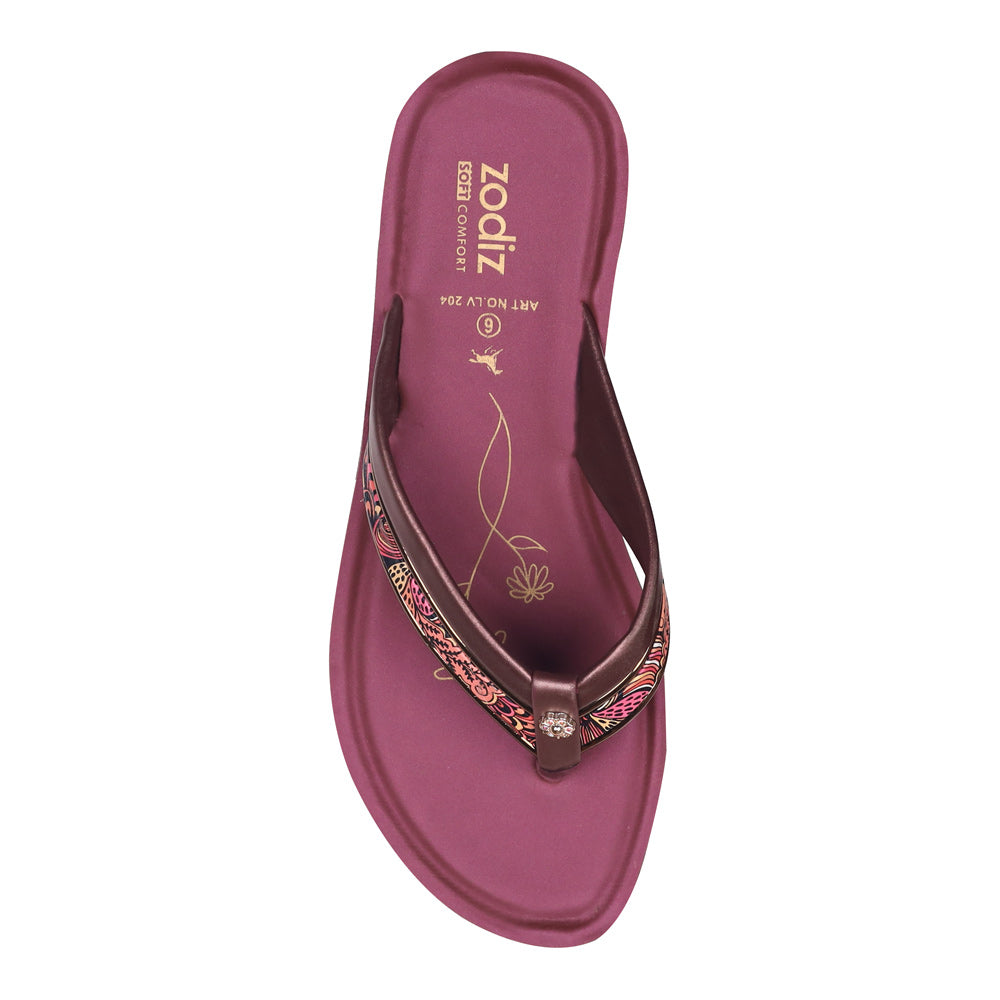 Zodiz LV 204 Women Flip Flops