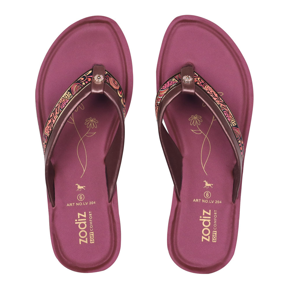 Zodiz LV 204 Women Flip Flops