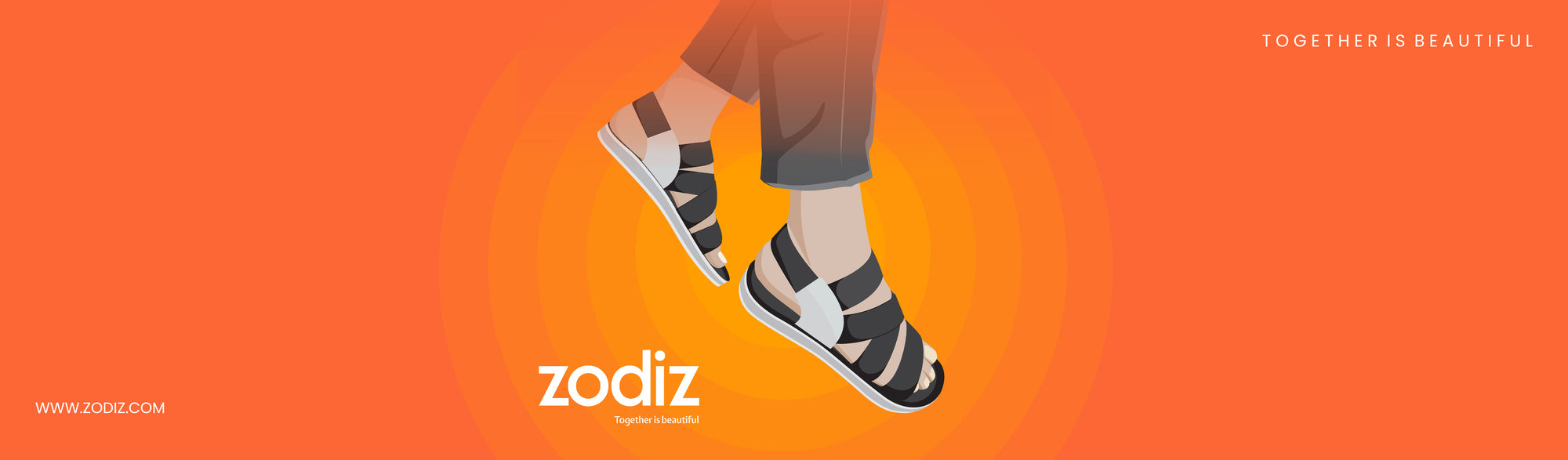 Zodiz Footwear Together is beautiful Zaimus Group ZODIZ