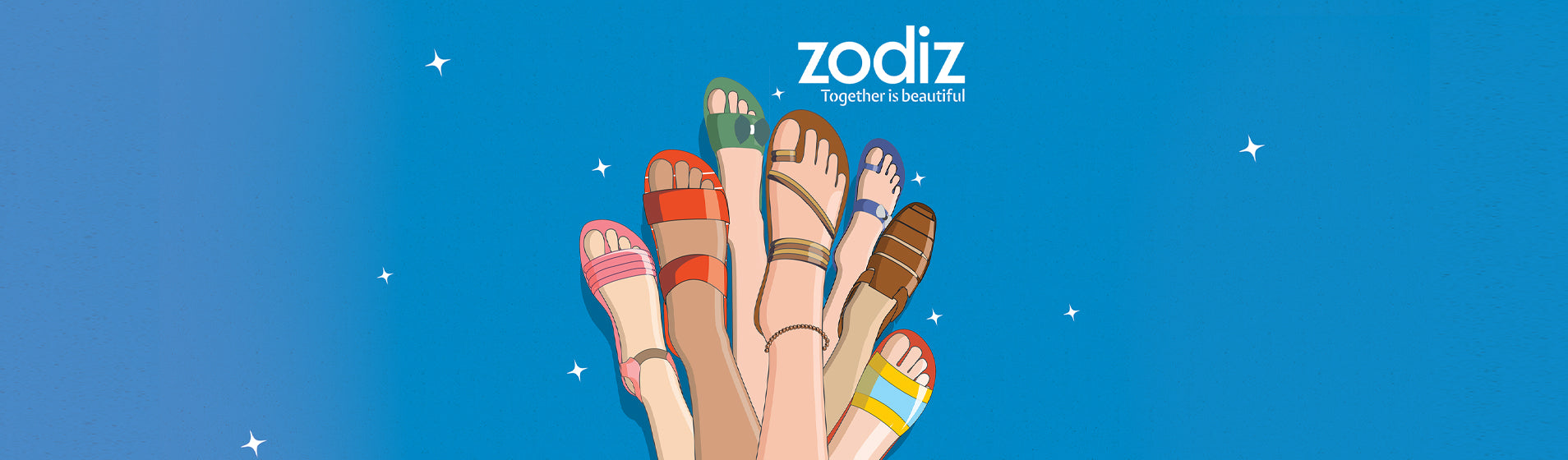 Zodiz Footwear Together is beautiful Zaimus Group ZODIZ